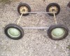 Фото Детская коляска Германия 40-50гг папье-маше